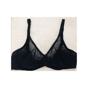 Chantelle Tamaris Seemless lace bra 34C black